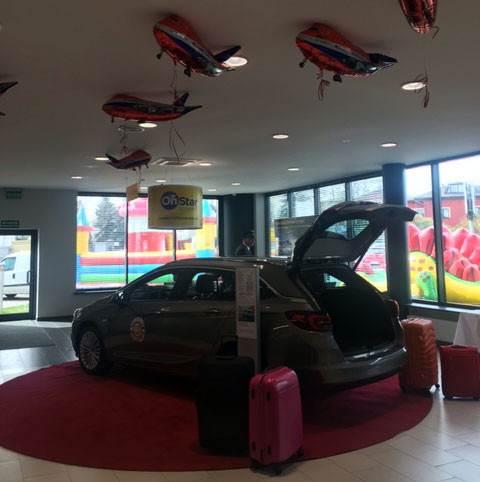 Astra V SportsTourer i balony odrzutowce