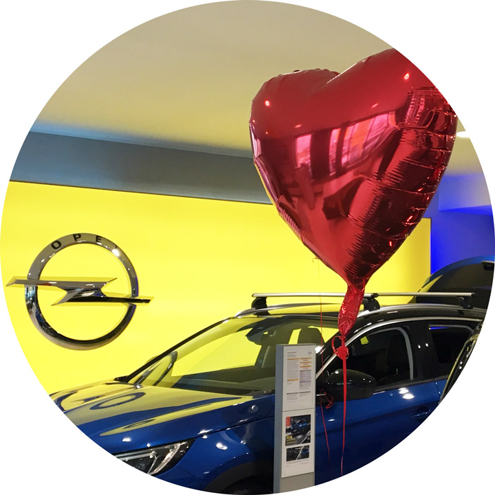 Serce Walentynki Opel