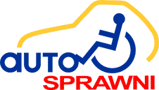 logo programu "Auto Sprawni" -  rabat na Opla dla osób niepełnosprawnych