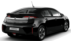 Opel Ampera, lakier czarny