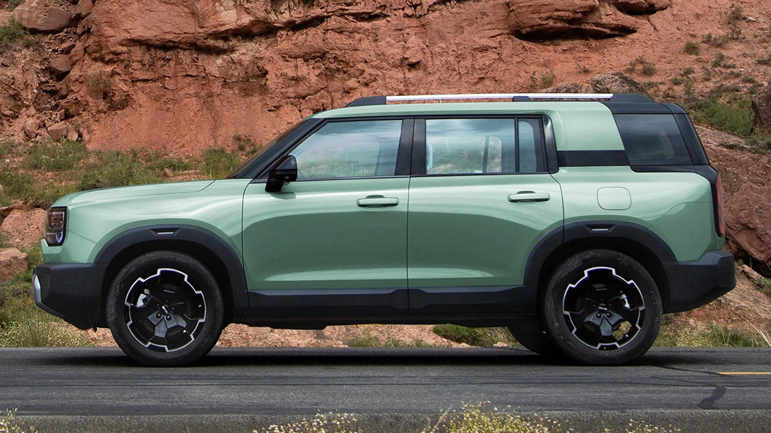 Zdjęcie katalogowe seledynowego BAIC BJ30