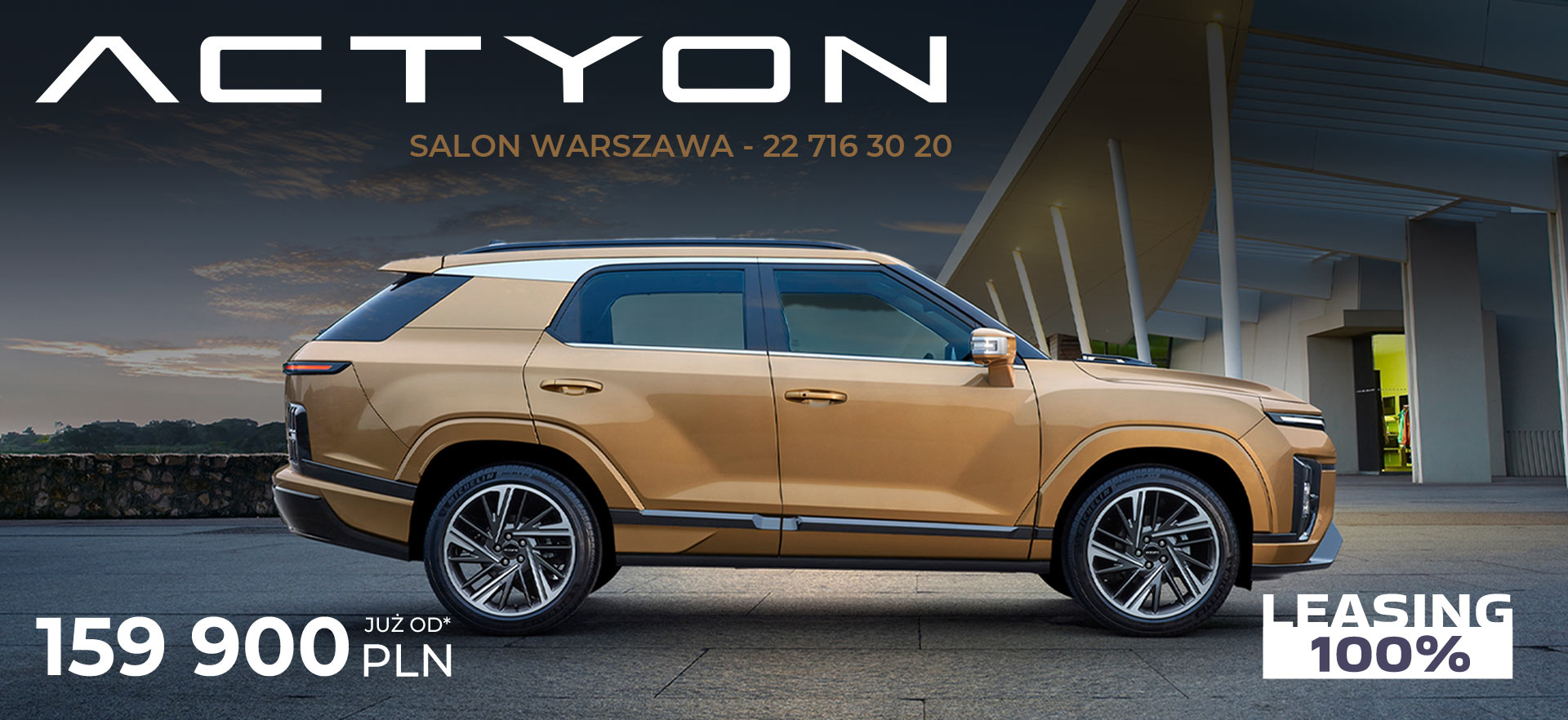 Nowy SsangYong KGM Actyon cena, leasing