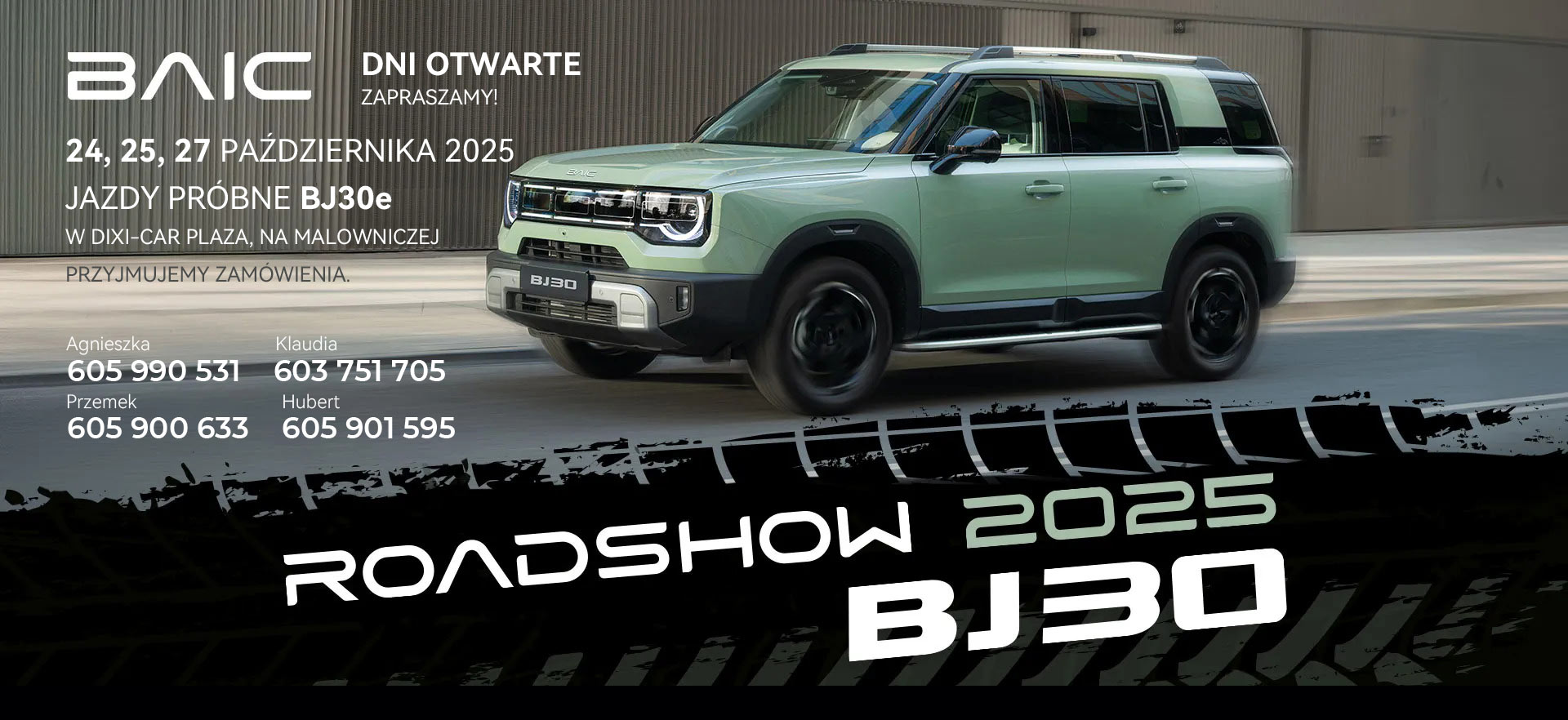 Jazda próbna BAIC BJ30e. Dni otwarte