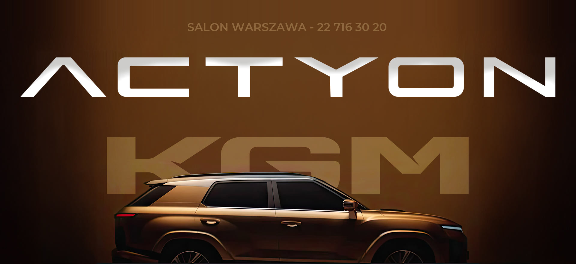 Nowy SsangYong KGM Actyon w polskim salonie