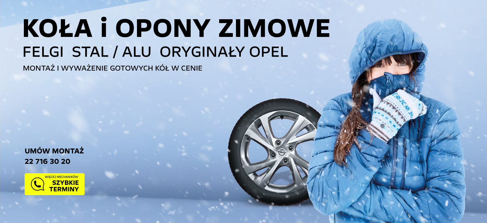 Koła i opony zimowe Opel na zimę 2025/2026