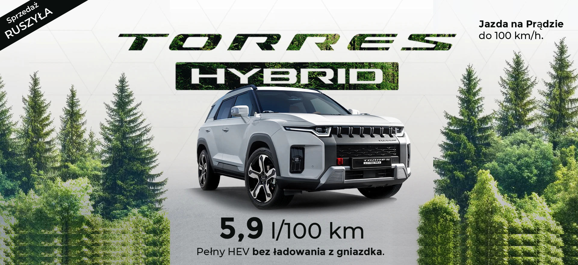 Hybrydowy KGM SsangYong Torres