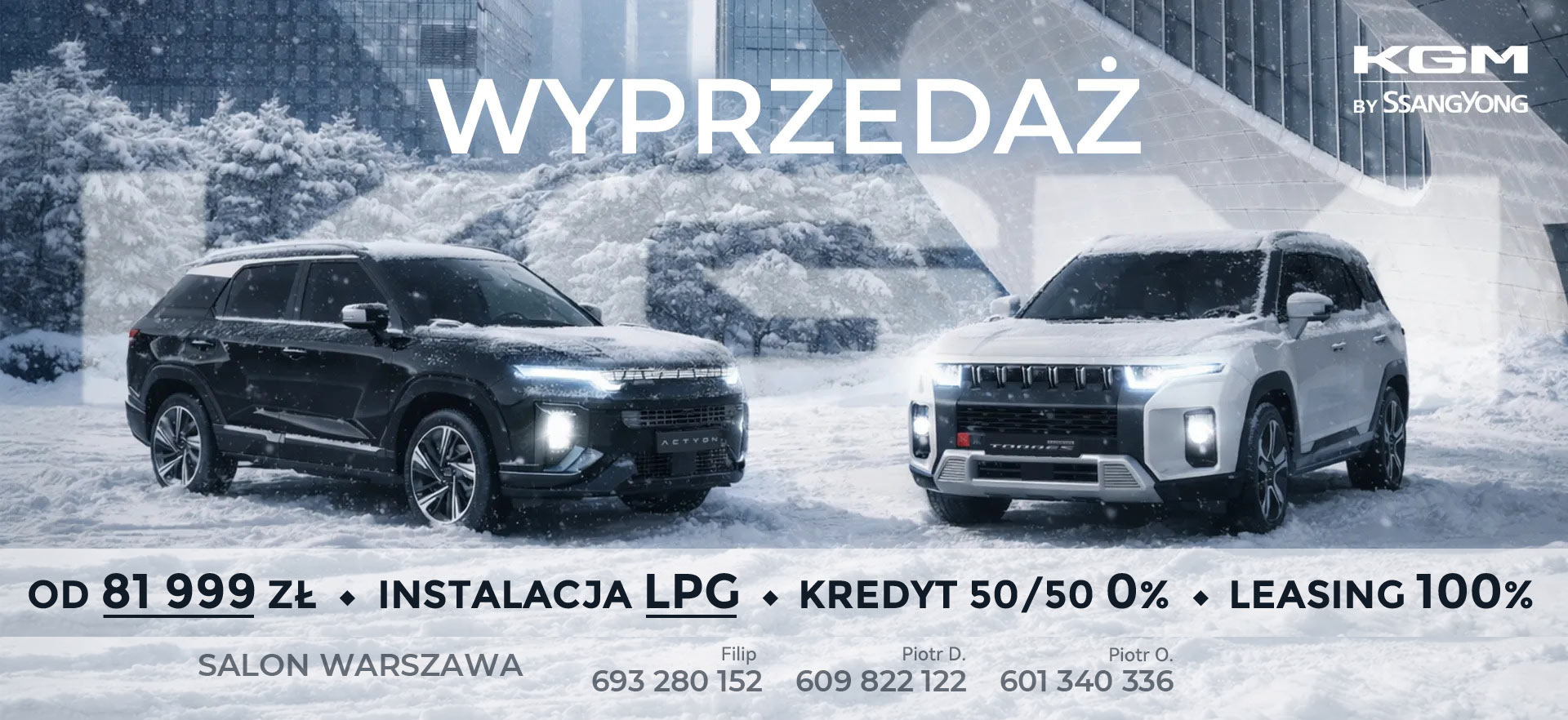 Wyprzedaż rocznika 2025. Koreańskie nowe samochody
