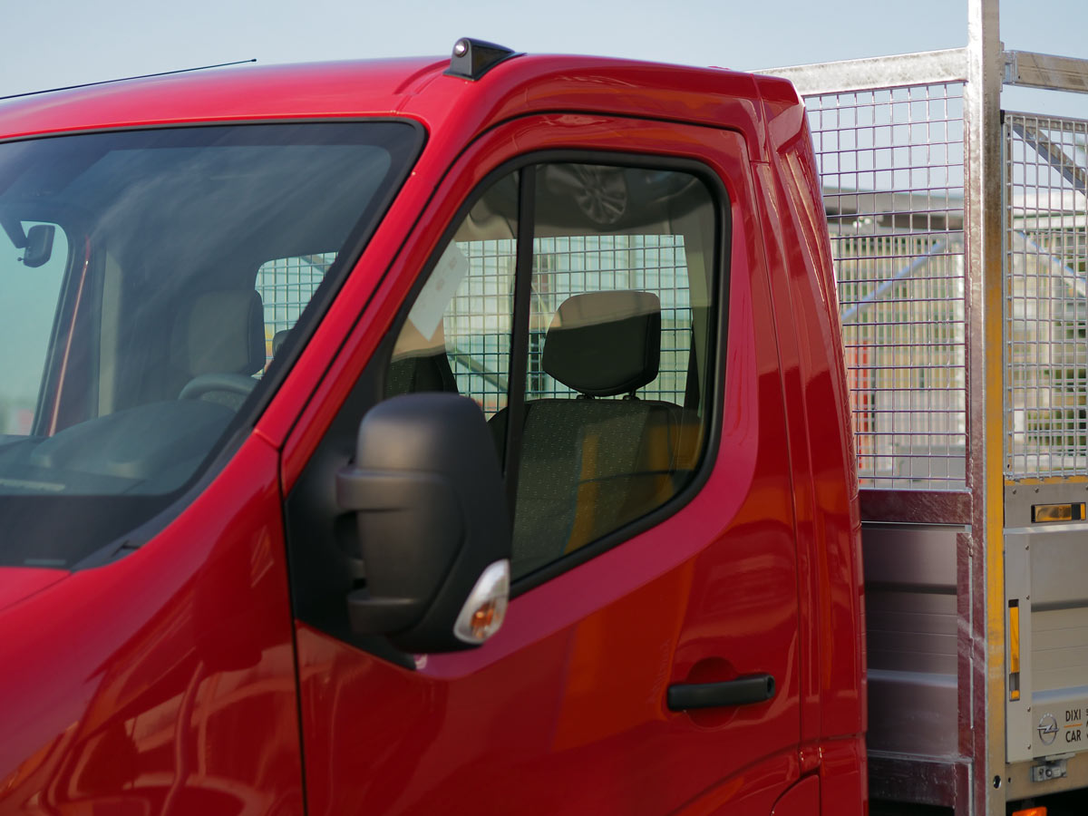 Lusterko zewnętrzne lewe na przedłużonym ramieniu Opel Movano