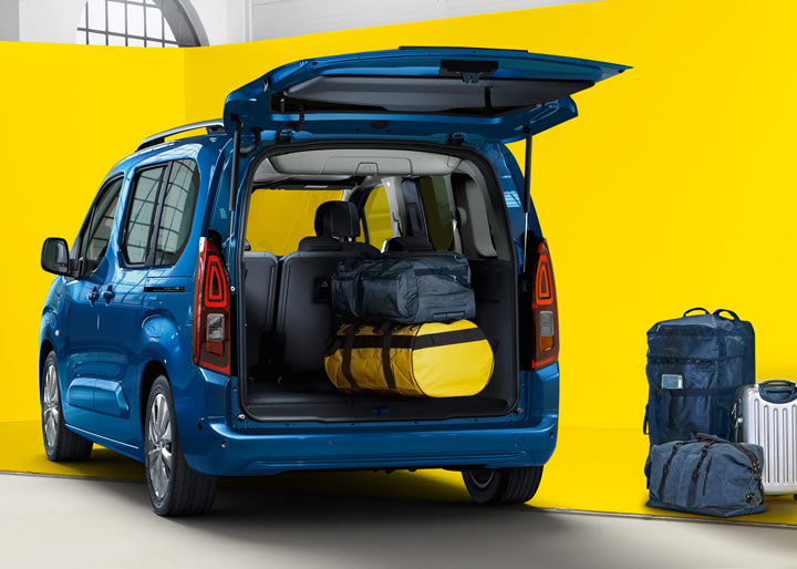 Opel Combo Life ładownia bagażnik