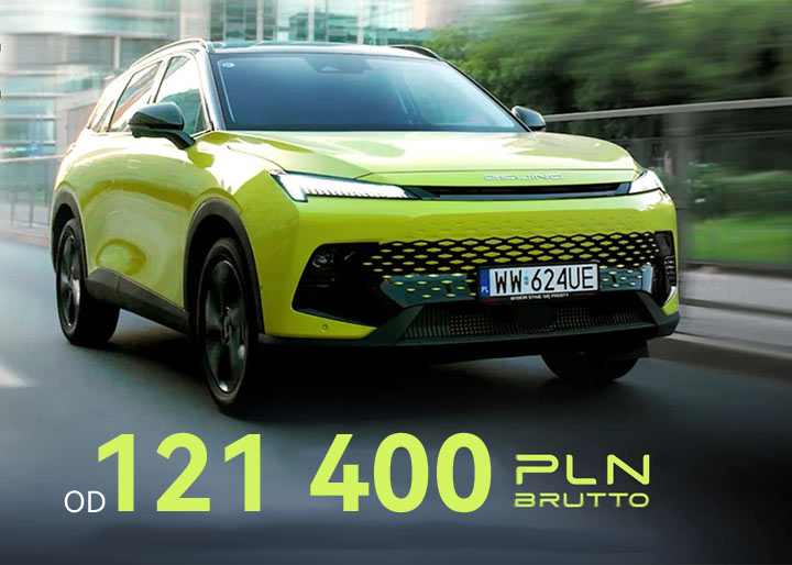 BAIC 5 Luxury cena na wyprzedaży