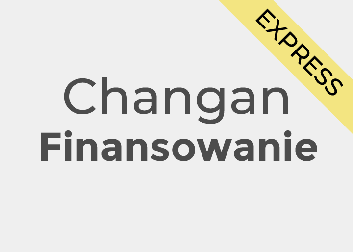 Finansowanie Changan, szybko