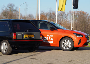 Porównanie Corsy A z Opel Corsa F