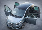 Otwarte drzwi Opel Meriva B