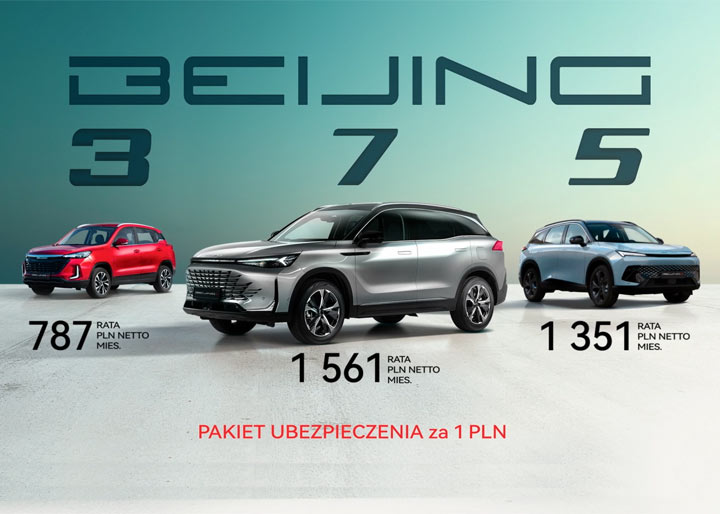 Raty BAIC Beijing 3 5 7