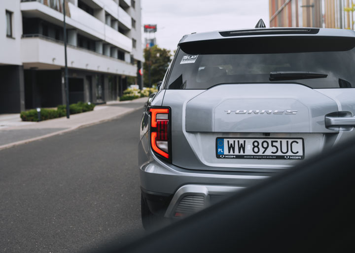 SsangYong Torres w Polsce. Warszawskie tablice rejestracyjne WW