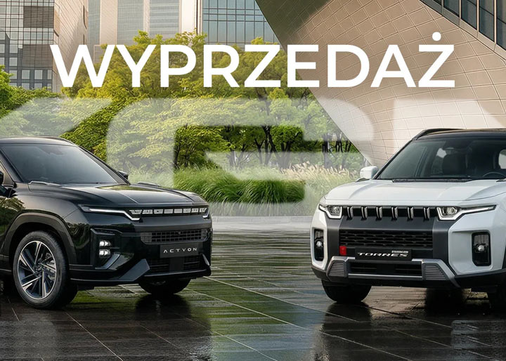 Wyprzedaż rocznika 2025. Samochody z Korei