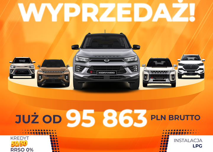 Wyprzedaż rocznika 2025. Samochody z Korei