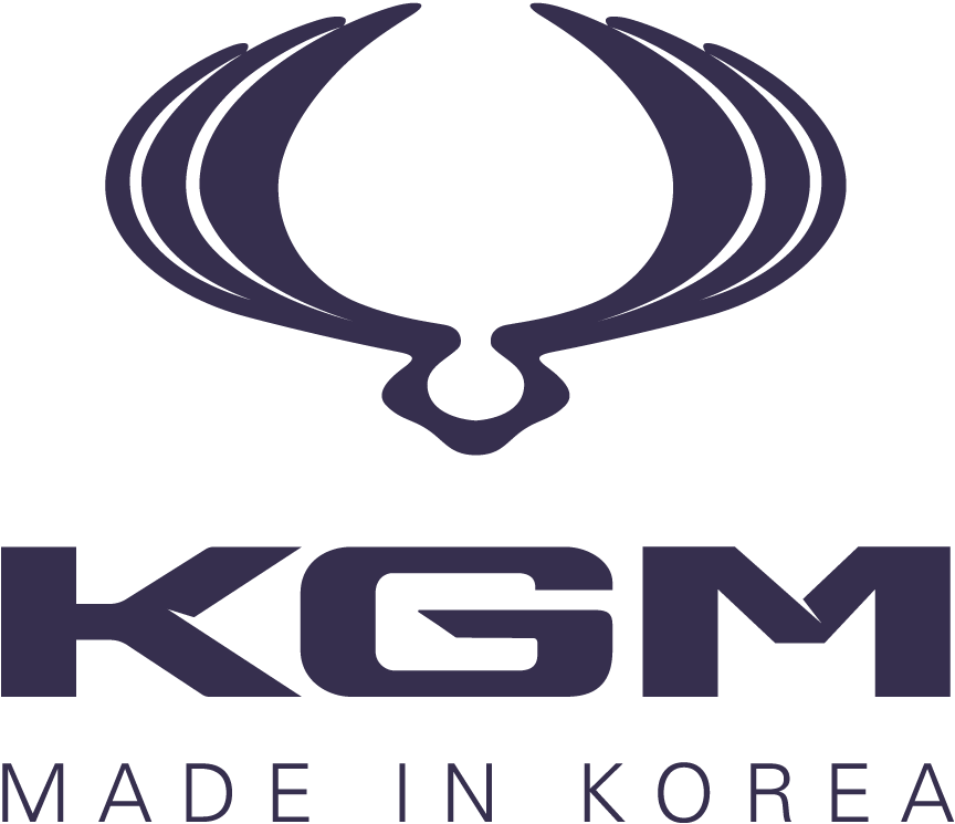 Logo KGM SsangYong. Made in Korea